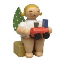 Wendt & Kühn Kalenderfigur 2026 Engel mit Lok...