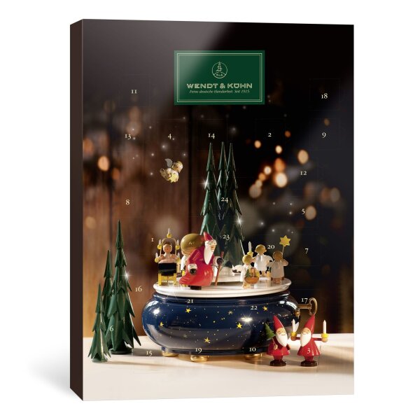 Wendt & Kühn Adventskalender 2025 mit Figur