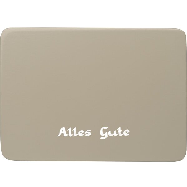 Wendt & Kühn Beschriftete Sockelplatte Alles Gute Sockel1/AG/sg