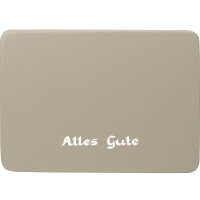 Wendt & Kühn Beschriftete Sockelplatte Alles...